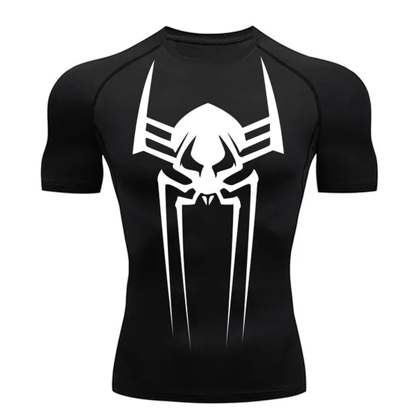 2099 Spiderman Short Sleeve Compression Shirt