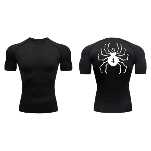 Spider Short Sleeve Compression Shirt