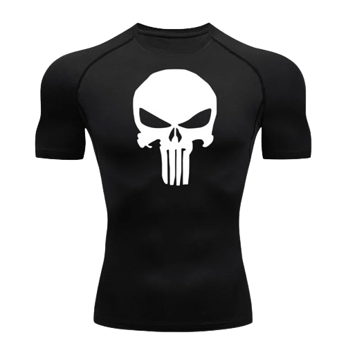 Punisher Short Sleeve Compression Shirt