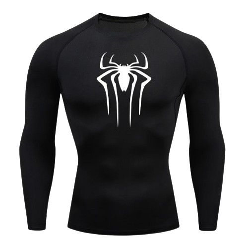 Spiderman Long Sleeve Compression Shirt