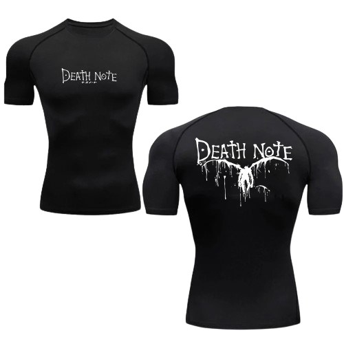 Death Note Short Sleeve Compression Shirt